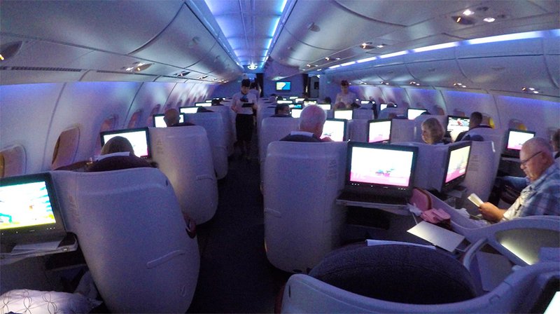 Flight Review Qatar Airways Business Class A380 Syd Doh Qr909